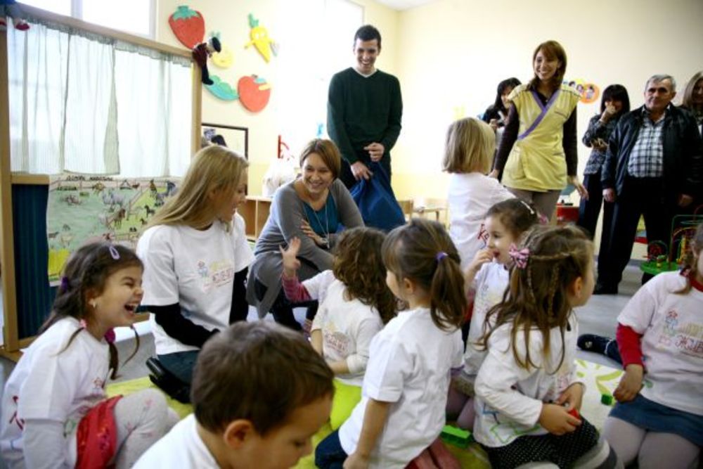 U Kniću je danas otvorena treća Školica života čiju je adaptaciju i opremanje finansirala  Fondacija Novak Đoković.