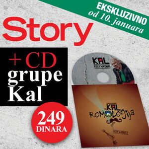 Novi CD grupe Kal samo uz magazin Story