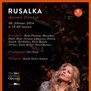Direktan prenos opere Rusalka 8. februara u Cineplexxu