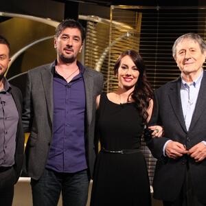 Filmska porodica: Sloboda Mićalović, Vojin Ćetković i Zdravko Šotra