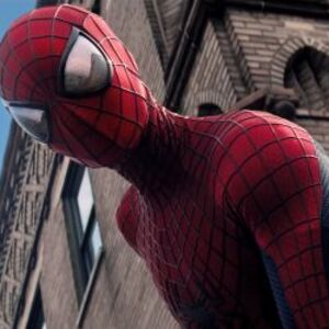 Farel Vilijams i Ališa Kiz u muzičkom delu filma The Amazing Spiderman 2