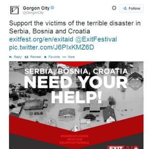 Zvezde Exit-a apeluju za pomoć Srbiji