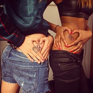 Kara Delevinj i Džordan Dan: Identične tetovaže u znak velikog prijateljstva