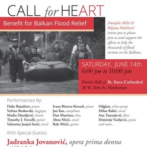 Humanitarno kulturno veče u Njujorku za pomoć poplavljenom Balkanu
