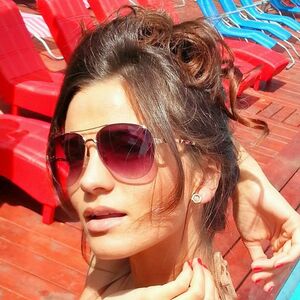 Milica Pavlović: Crno-bela kombinacija za savršen seksepil