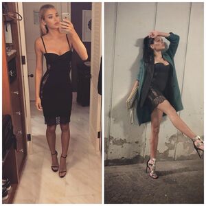 Sofija Milošević i Jovana Švonja u seksi,crnoj haljini: Kojoj lepotici bolje stoji?