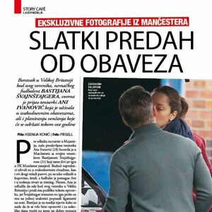 Ana Ivanović i Bastijan Švajnštajger: Slatki predah od obaveza (FOTO)