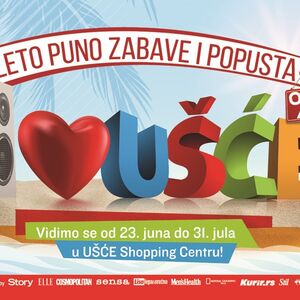 Mesto za najbolju letnju zabavu u gradu je Ušće Shopping Centru