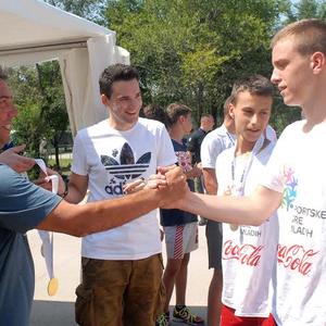 Kiki Lesendrić i Bojan Perić podržali Sportske igre mladih