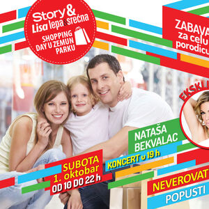 Story i Lisa Lepa&Srećna shopping day: Nezaboravna porodična zabava u Zemun parku!
