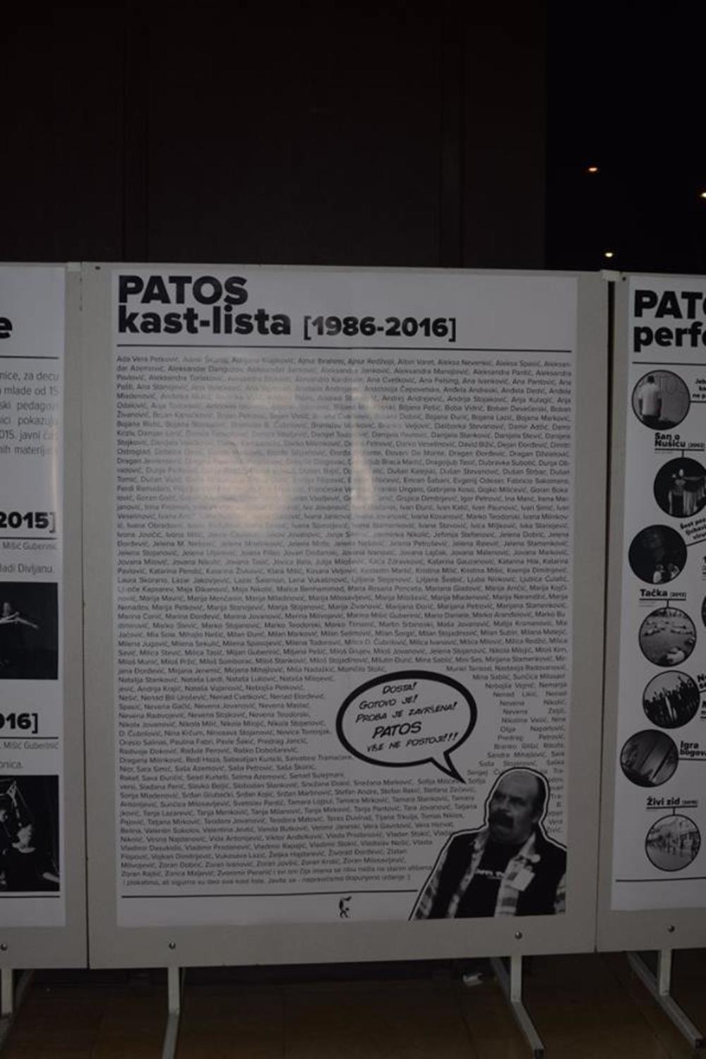 U petak 23. decembra pozorište "Patos" iz Smedereva je obeležilo 30 godina rada...