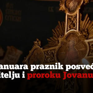 Treća najveća slava u Srbiji: Danas je Sveti Jovan Krstitelj a ovo su običaji kojih se vernici pridržavaju (VIDEO)