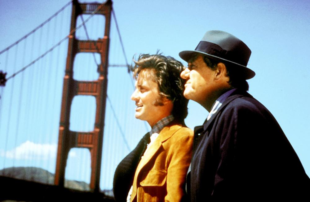 Majkl Daglas i Karl Malden u filmu Ulice San Franciska