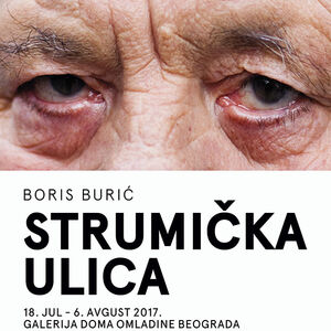 Izložba "Strumička ulica" Borisa Burića u Galeriji Doma omladine Beograda