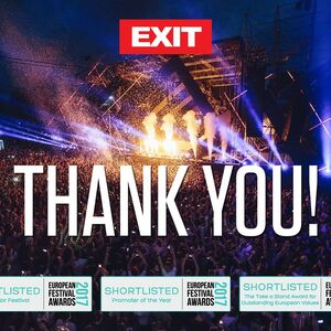 EXIT izglasan među najbolje festivale i organizatore u Evropi!