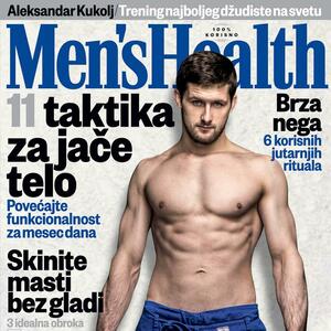 Aleksandar Kukolj u martovskom Men's Healthu