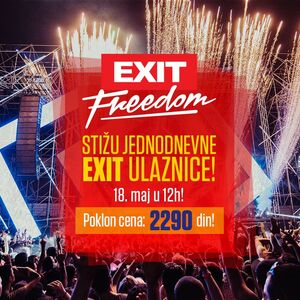 Tačno u podne: Ulaznice za ovogodišnji EXIT festival po promo cenama od 18. maja