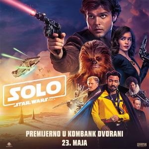 Svemirska avantura 23. maja: Film o mladom Han Solou u Kombank dvorani