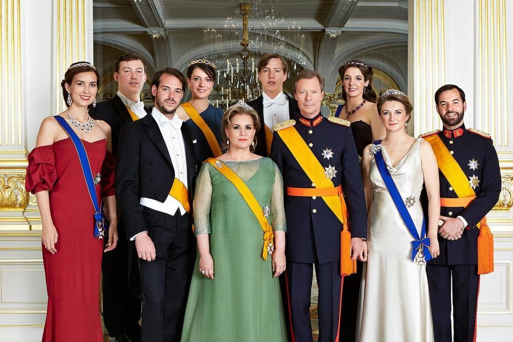 Luksemburški princ Sebastijan sa porodicom
