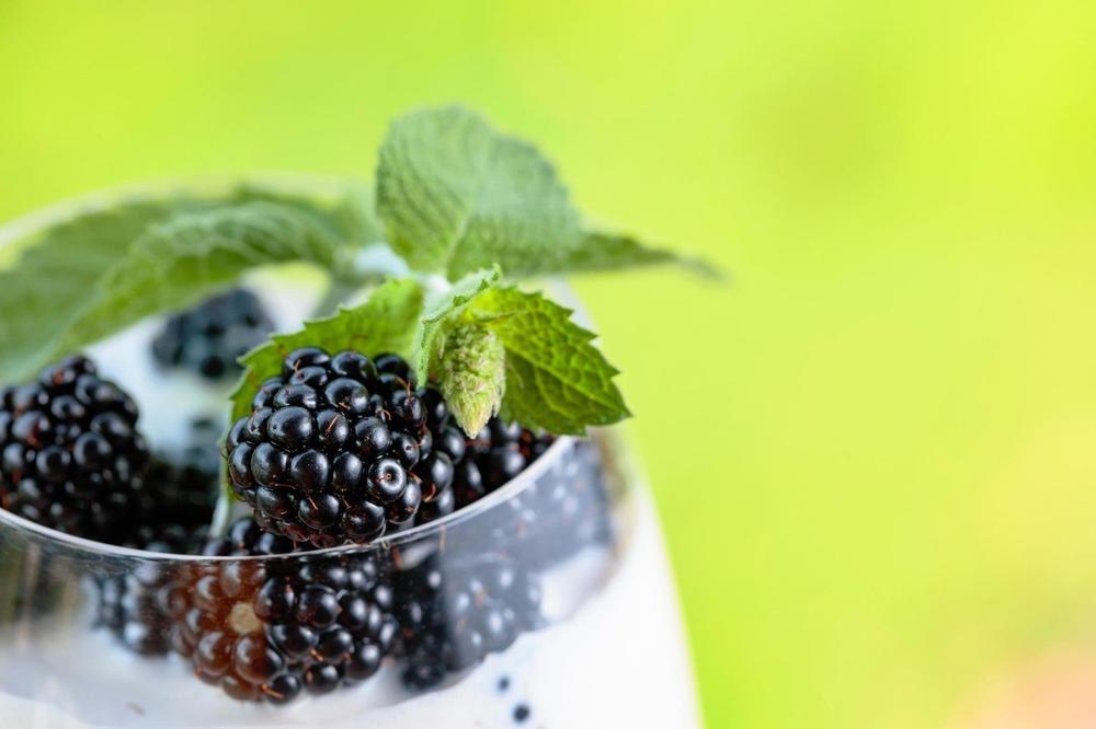 kupine, smuti, smoothie