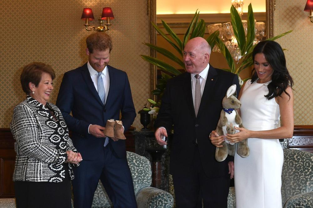 Megan Mrkl i princ Hari na poseti u Australiji