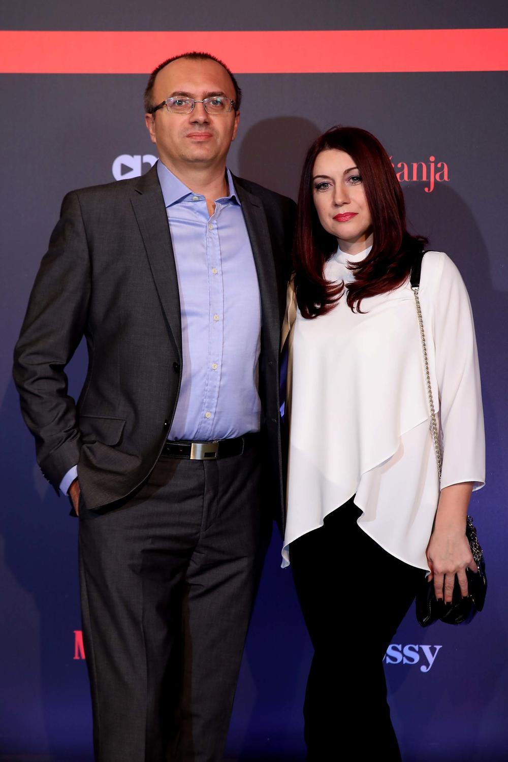 Direktor Kurira Dragan Milić sa suprugom