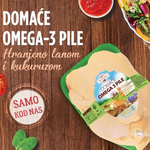 Pile bogato omega-3 sa domaćih farmi