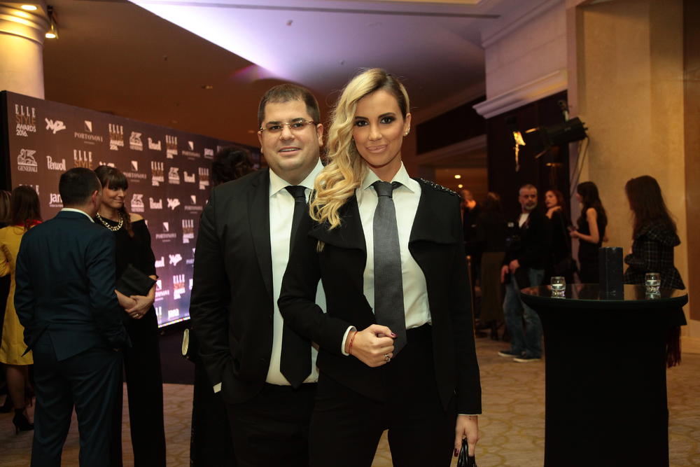 Veljko i Aleksandra Gudelj na dodeli Elle nagrada pre nekoliko godina