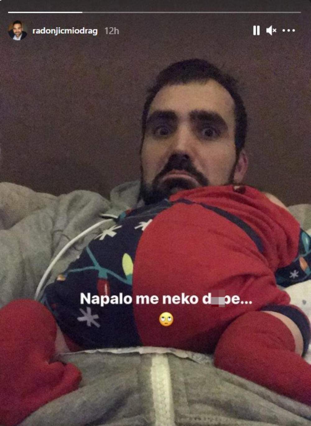 <p>Miodrag Radonjić i njegov sin Sava nasmejali su mnoge korisnike Instagrama</p>