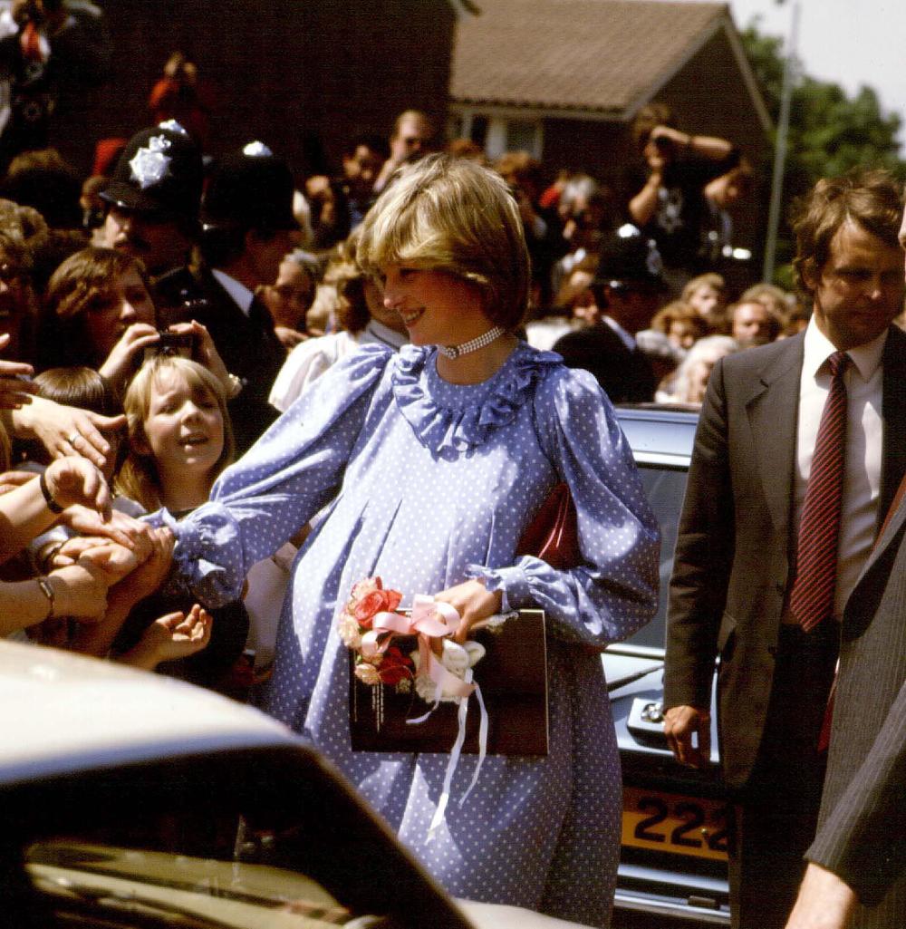 Princeza Dajana 1982, dok je nosila princa Vilijama 