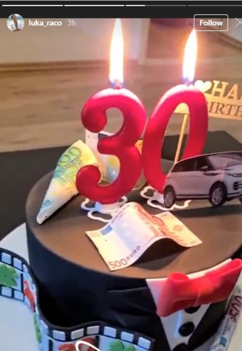 <p>Popularni glumac odlučio je da na poseban način proslavi jubilarni trideseti rođendan</p>
