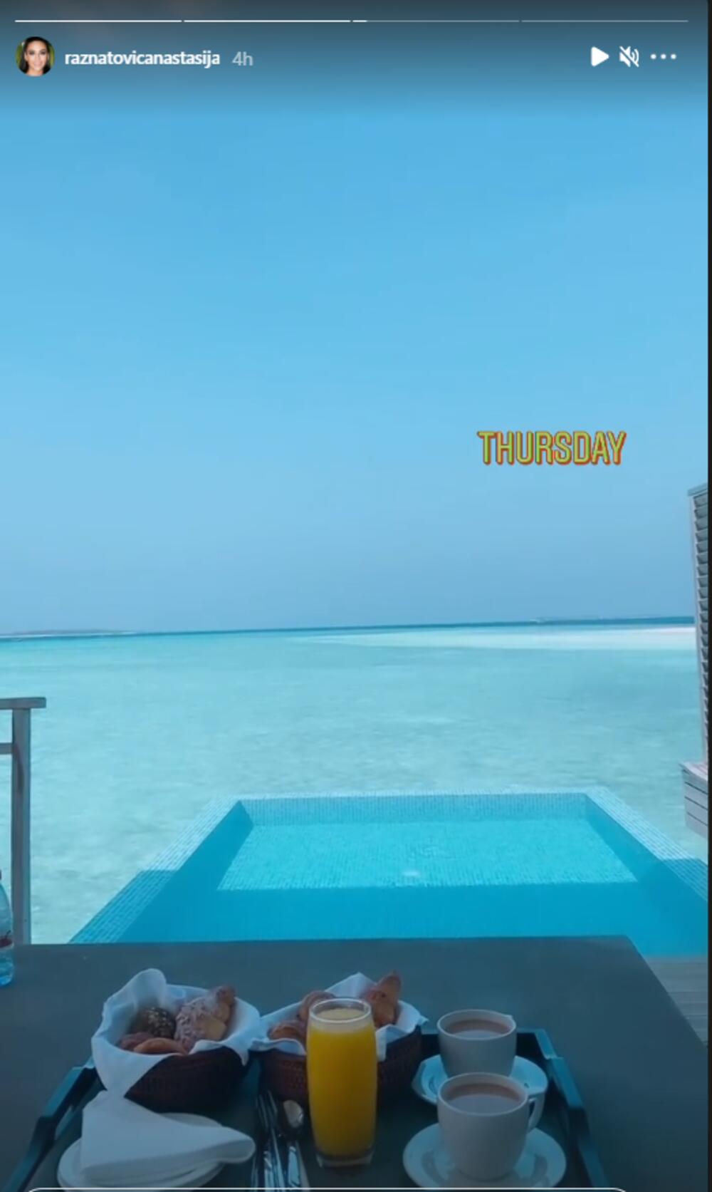 <p><strong>Anastasija Ražnatović</strong> otputovala je na Maldive ― što je mnogima sa estrade omiljena egzotična destinacija.</p>
