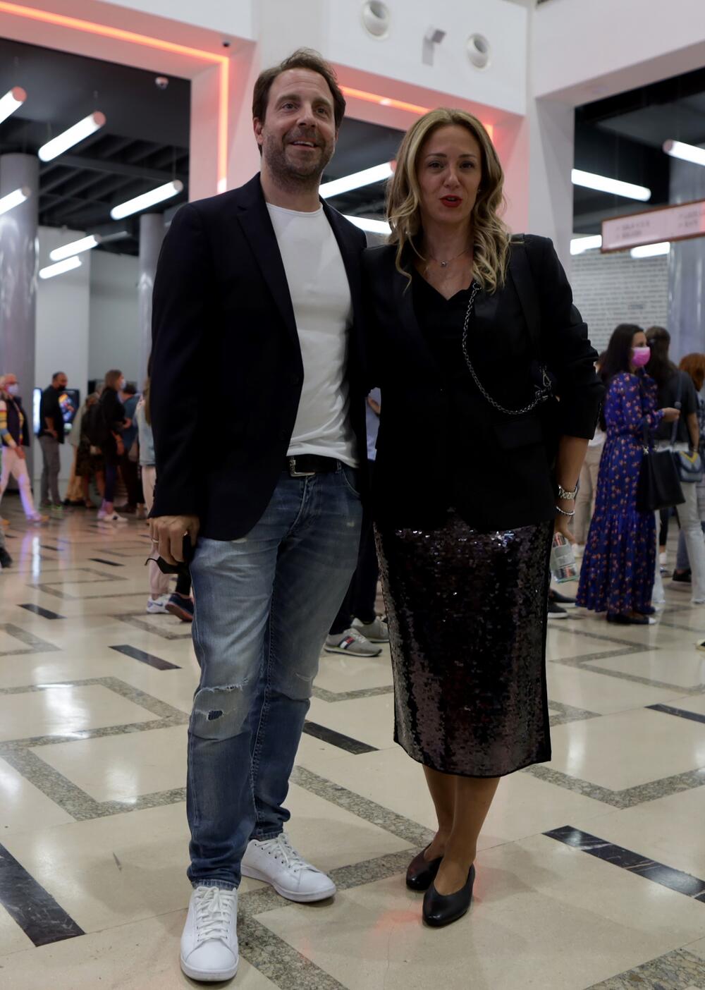 Glumac Gordan Kičić sa suprugom Zoranom