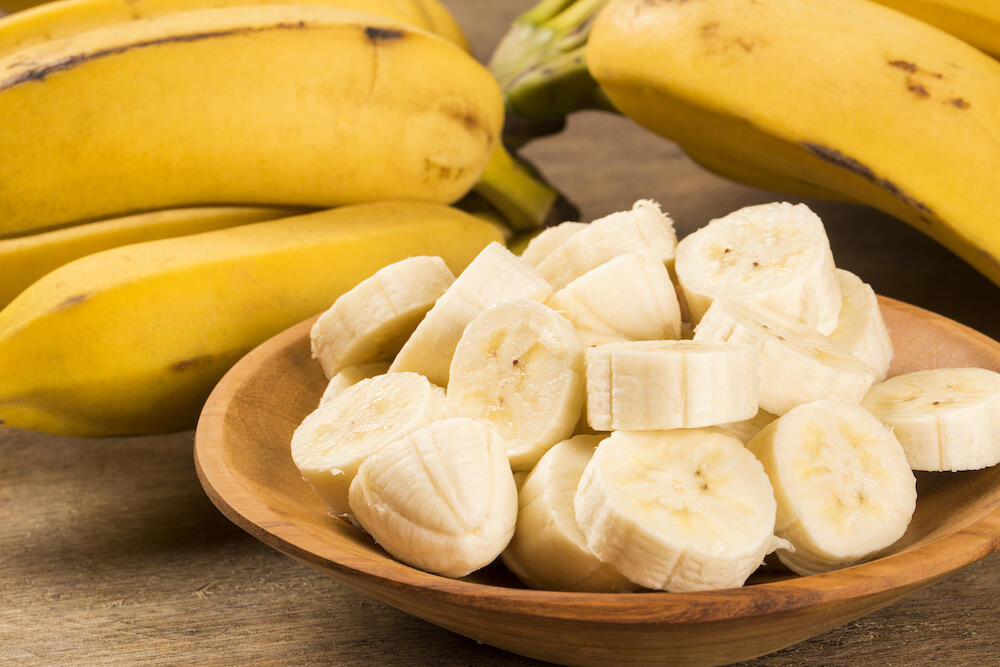 Banane su poznate po visokom udelu kalijuma