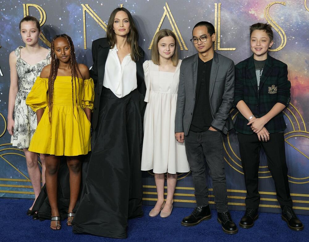 <p>Na još jednoj premijeri filma "Večni" Anđelina Džoli i njena deca pokazali su zašto su primer pristojnosti, odmerenosti, lepote i glamura na crvenom tepihu. I porodične sloge!</p>