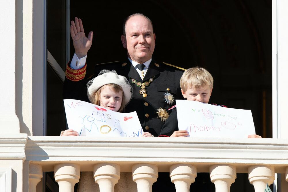 Princ Albert od Monaka, Princ Albert, Princ Žak od Monaka, Princeza Gabrijela