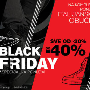 Ne propustite veliko BLACK FRIDAY SNIŽENJE: Italijanska muška i ženska obuća po neverovatnim cenama!