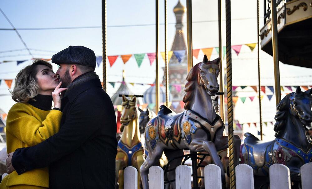 Poljubav, Rusija, Moskva, Crveni trg