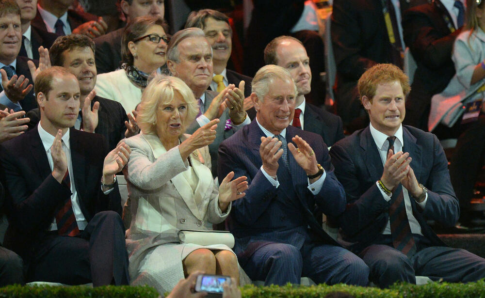 Kamila Parker, Princ Hari, Princ Vilijam, Princ Hari i princ Vilijam