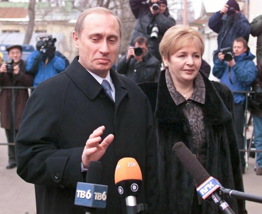 Vladimir Putin i Ljudmila Putina na početku njegove vlasti