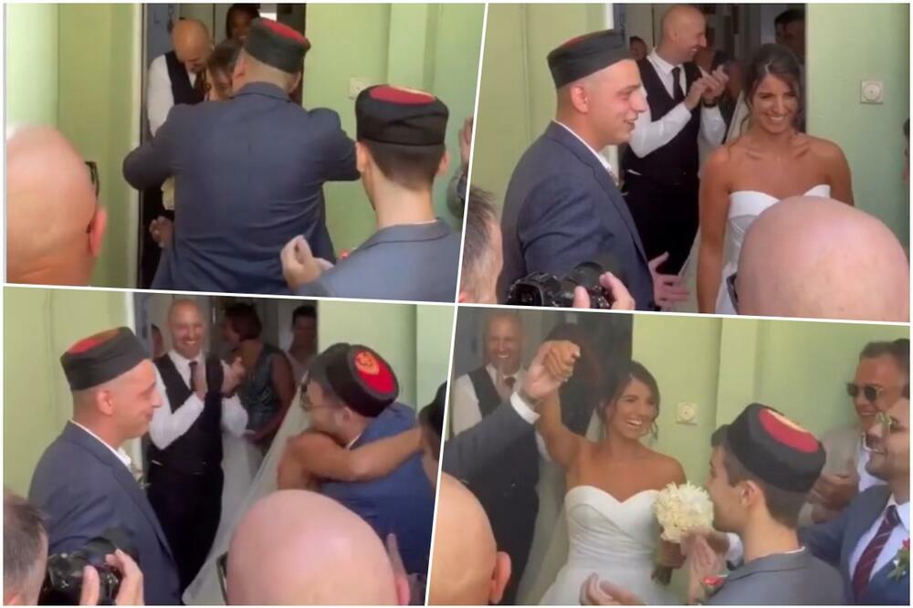 <p>Košarkašica Ana Dabović danas je rekla "da" vaterpolisti Iliji Musturu u njihovom rodnom Herceg Novom, a njena starija sestra Milica podelila je nekoliko trenutaka sa svadbe</p>