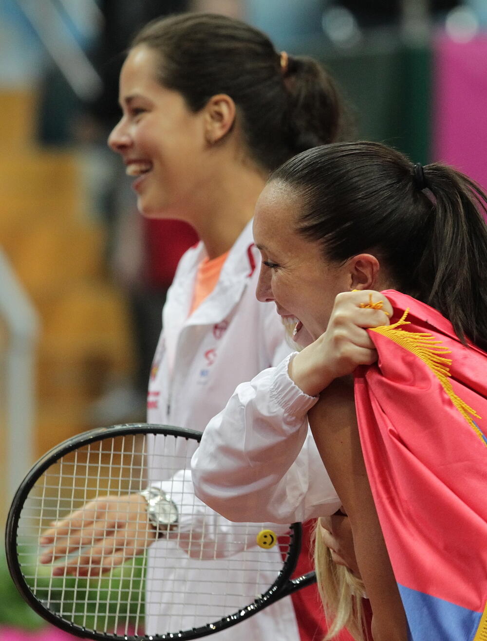 <p><strong>Ana Ivanović</strong> i <strong>Jelena Janković</strong> su sigurno dve srpske najbolje teniserke, obe su bile prve na svetskoj rang listi, a javnost je uvek interesovao njihov odnos.</p>