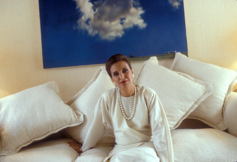 Književnica Danijela Stil u svom domu u Kaliforniji 1985. godine