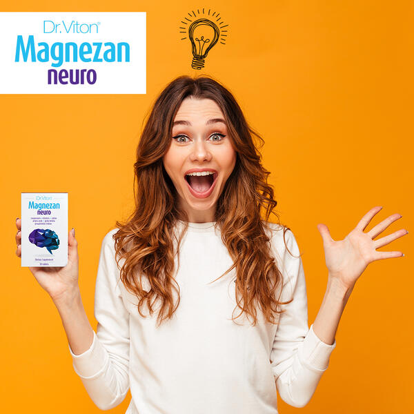 HARMONIJA za ceo organizam: Magnezan NEURO za bolju koncentraciju i zdrav nervni sistem!
