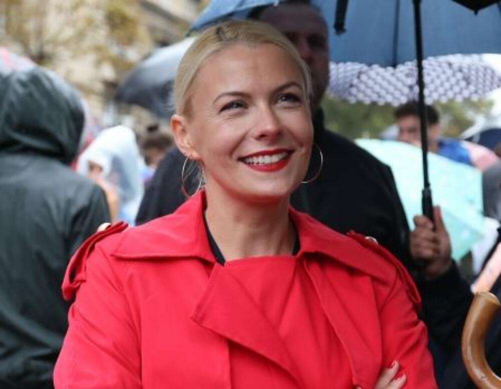 Milica Đurđić, partnerka Ane Brnabić, na prošlogodišnjem Prajdu