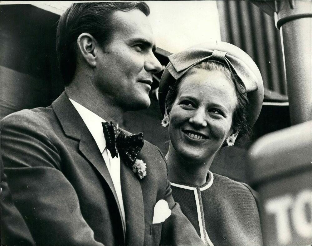 Danska kraljica Margareta II sa suprugom 