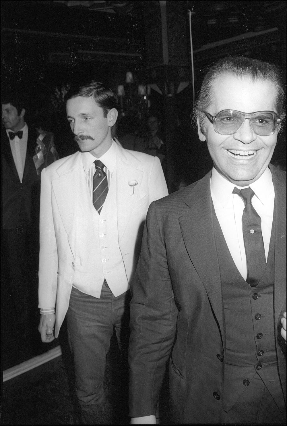 Karl Lagerfeld i Žak de Bašer