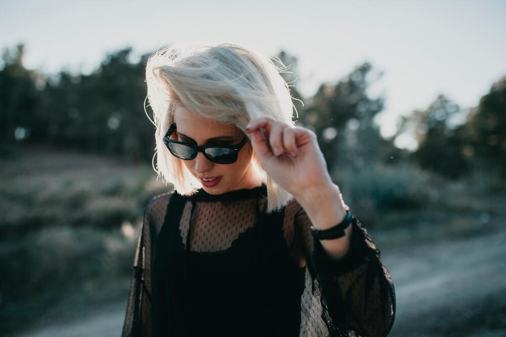 Boja kose, Plavuša, Bob frizura, Platinasta plavuša