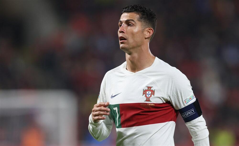 Fudbaler Kristijano Ronaldo u dresu reprezentacije Portugalije