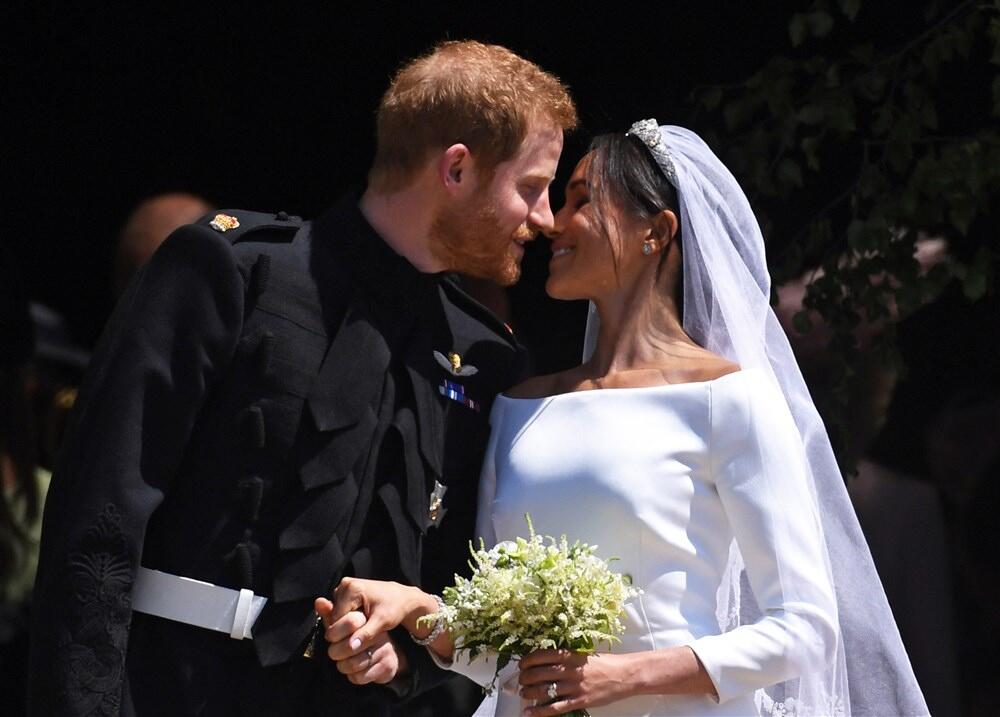 Princ Hari i Megan Markl na svom venčanju 2018. godine